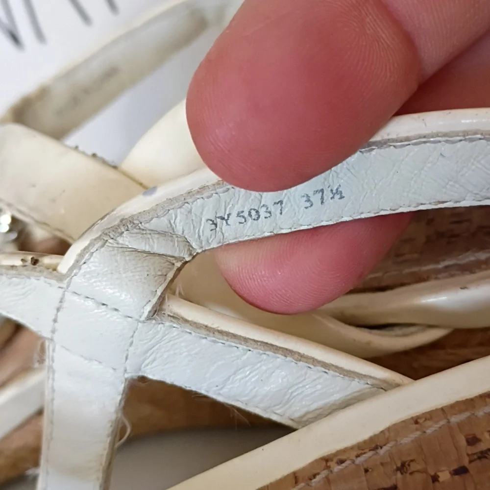 PRADA ESPADRILLES WEDGES SANDALS - Picture 5 of 10